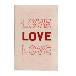 Carte en bois - Love Love Love