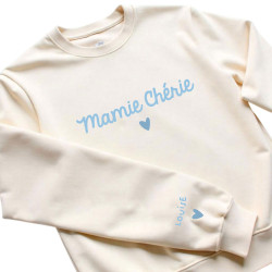 Sweat blanc cassé - Mamie...