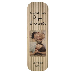Marque pages en bois - Papa...