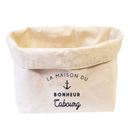 Grand panier en tissu -...