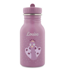 Gourde métallique paon...