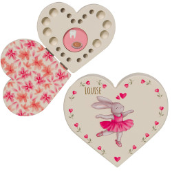 Boîte à dents de lait Cœurs...