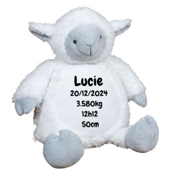 Peluche de Naissance - Mouton