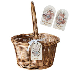 Panier en osier - Pâques...