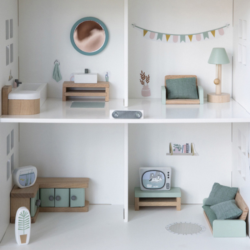 Maison de poup?�e en bois Little dutch ?� personnaliser