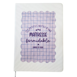 Carnet de notes blanc &...