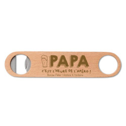 Décapsuleur en bois - PAPA...
