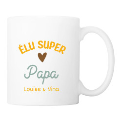 Mug - Famille - Élu super Papa