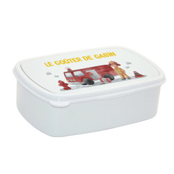 Boîte à goûter blanche -...