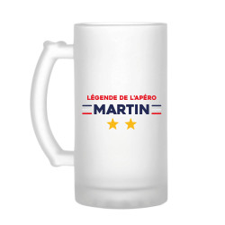 Chope à bière - Légende de...