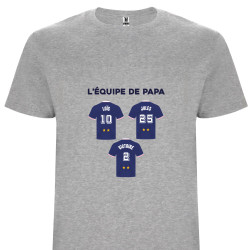 Tee-shirt gris - Maillot...