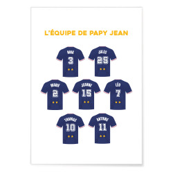 Affiche papier - Maillot...
