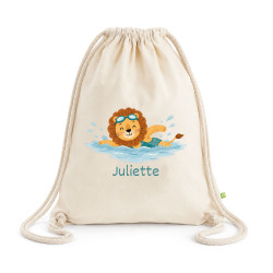 Sac à dos en toile - Lion...