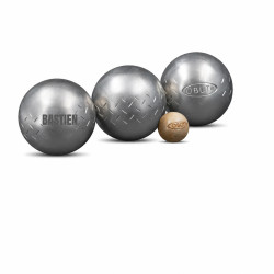 Jeu de 3 boules de pétanque...