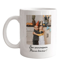 Mug - Photo et texte