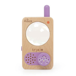 Talkie-walkie en bois -...