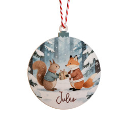 Boule de Noël en plexi -...