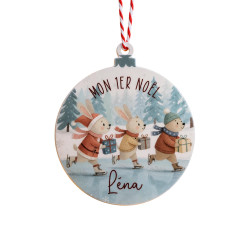 Boule de Noël en plexi -...