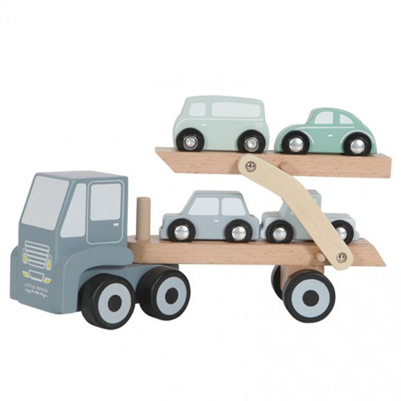 Camion transporteur en bois - Little Dutch
