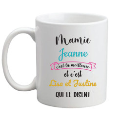 Mug à personnaliser - Mamie...