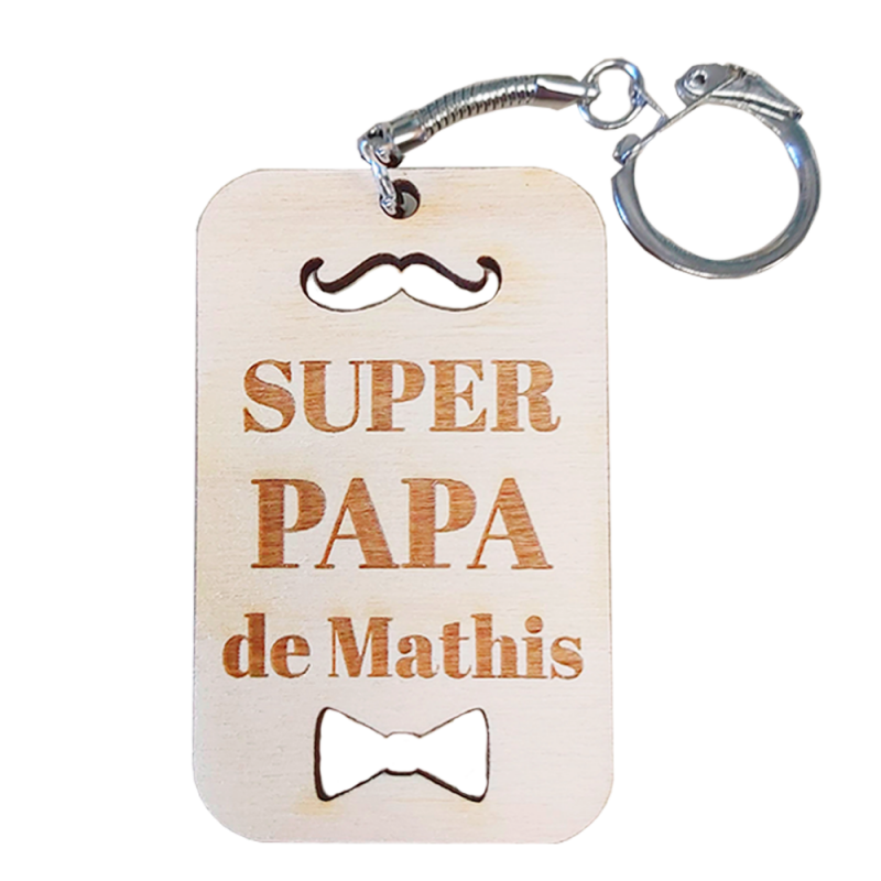 Porte Clé Cadeau Papa, Cadeau Papa Noël, Fête des Pères, Cadeau Original  Papa, Papa d'Amour, Papa St Valentin -  France