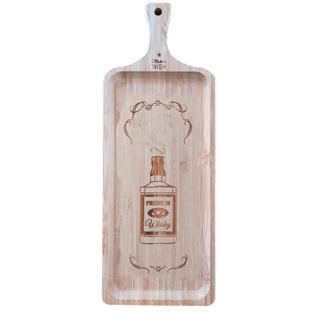 Planche Apéro Bambou Avec Tiroir Couteaux – 40x30 Cm – HOME DECO FACTORY – Élégance & Praticité