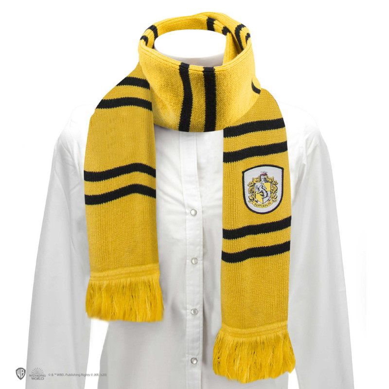 Écharpe Poufsouffle personnalisée brodée