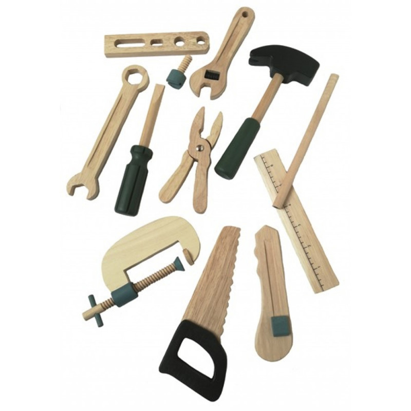 Boîte à Outils Bois Montessori 51 Pièces – Jouet De Construction Éducatif – Cadeau Garçon Fille 2-6 Ans