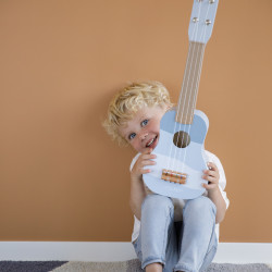Guitare enfant en bois de peuplier bleu MADRID