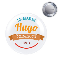 Badge participant EVJF - Rétro