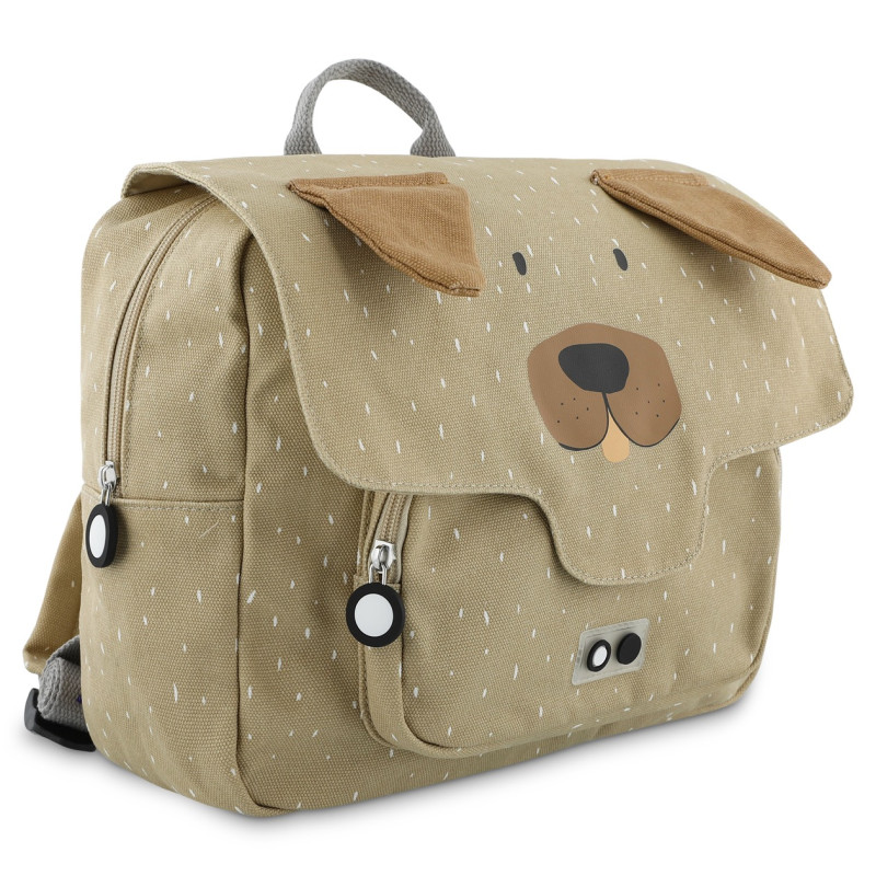 Sac Cartable Style Sacoche Avec Imprimé Chien - Occasion - Noir - Pour Femme