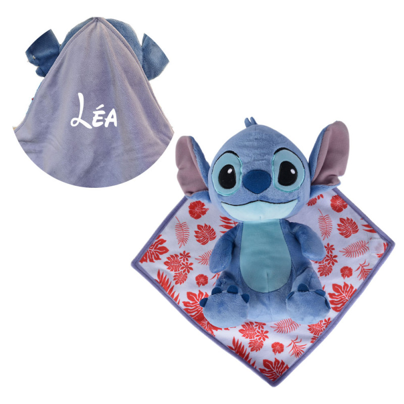 Peluche bébé Stitch avec couverture Disney Store