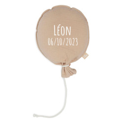 Ballon en tissu biscuit -...