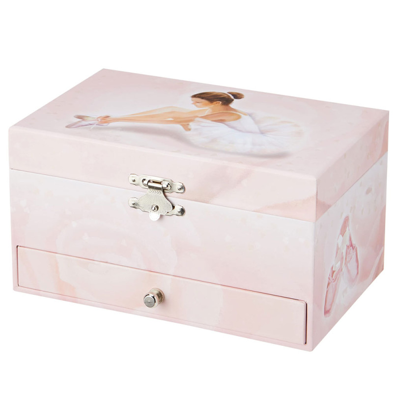 SALALIS Boîte à Musique Danseuse Ballerine Figurine Jouet Rangement De