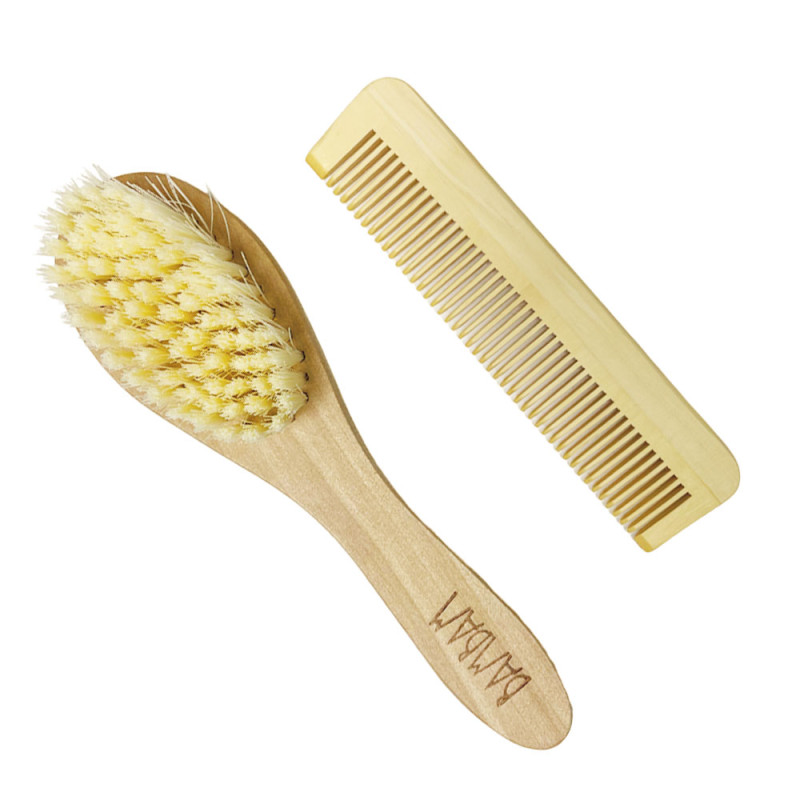 Brosse et Peigne, Cadeau Naissance Bébé Original & Personnalisé