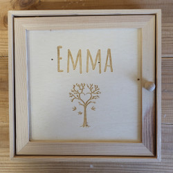 Boîte à bijoux en bois - Emma