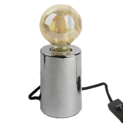Lampe à poser cylindrique...