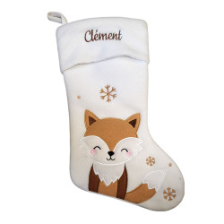 Chaussette de Noël - Renard...