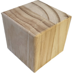 Cube en bois avec...