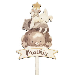 Cake topper - Animaux