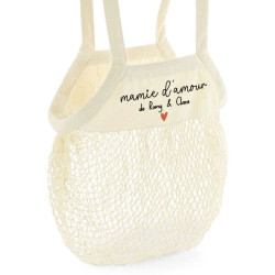 Sac filet en coton - Mamie...