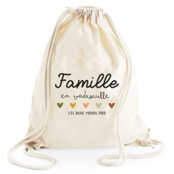 Sac à dos en toile -...