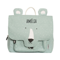 Cartable enfant ourson -...