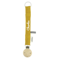 Attache tétine en coton -...