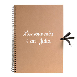 Carnet craft - Marron