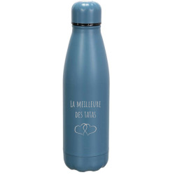 Gourde en inox - Bleue 50cl
