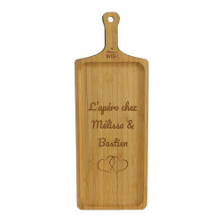 Planche apéro en bambou