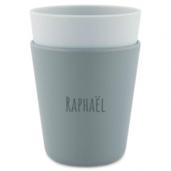 Lot de 2 gobelets bleu -...