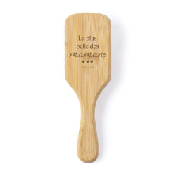 Brosse à cheveux en bambou...