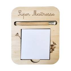 Support en bois - Post-it &...